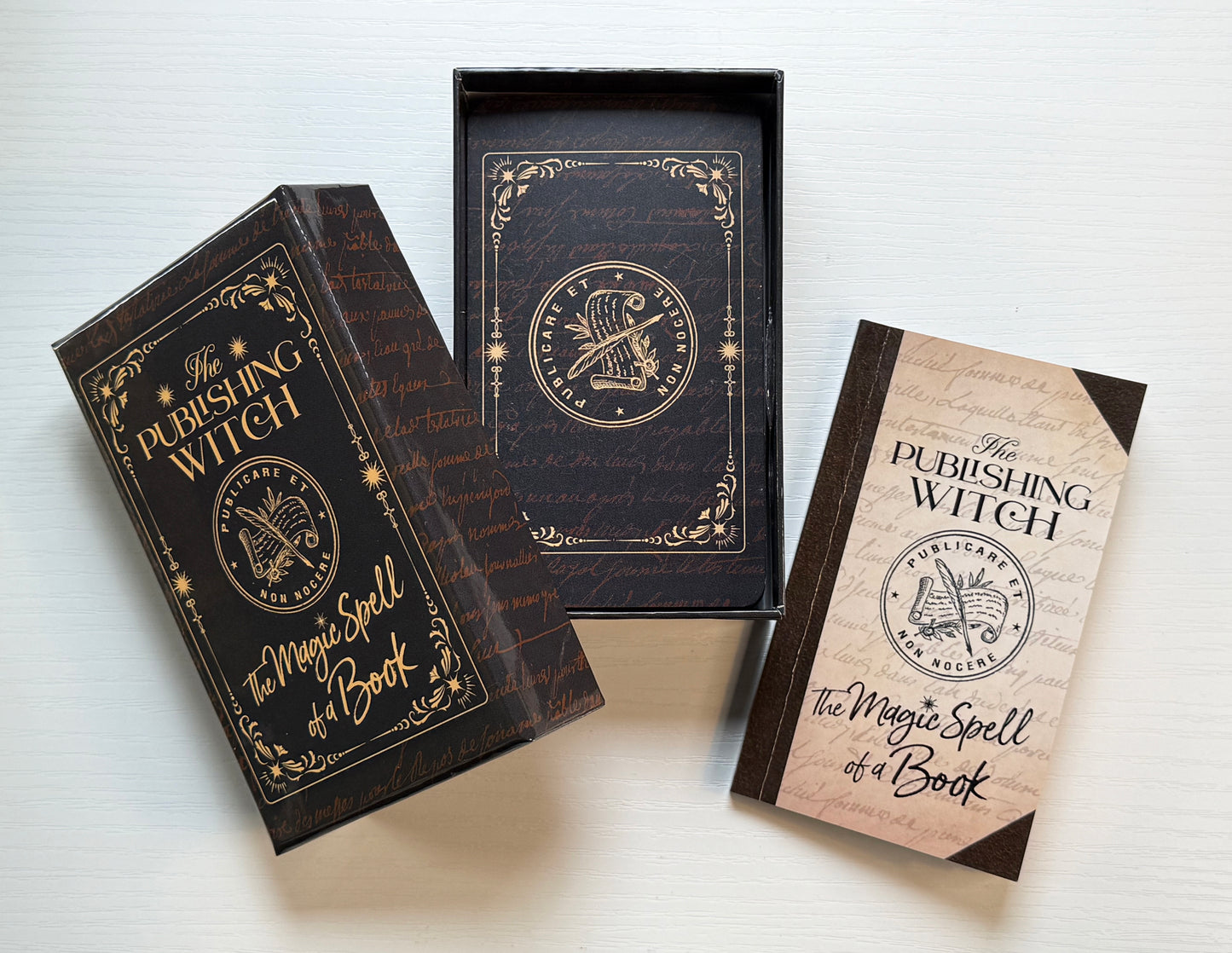 “The Magic Spell of a Book” Tarot Card Deck for Writers