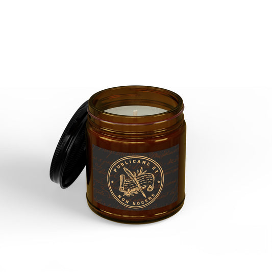 “Publicare et Non Nocere” Scented Soy Candles