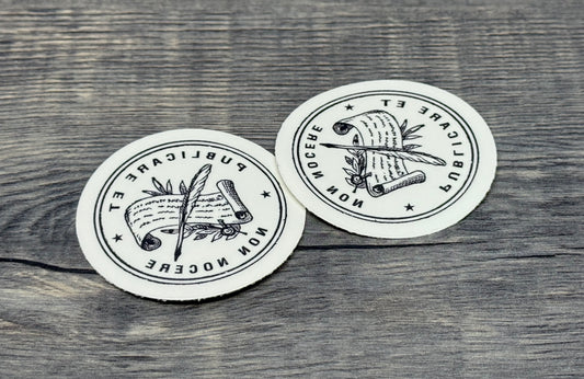 “Publicare et Non Nocere” Temporary Tattoos
